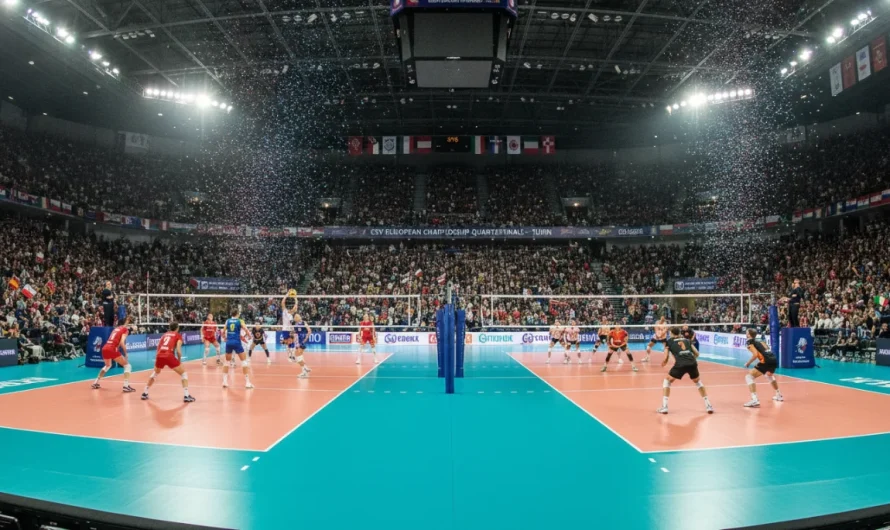 2026 Avrupa Voleybol Şampiyonası: Torino’da Devler Yarı Final İçin Parkeye Çıkıyor